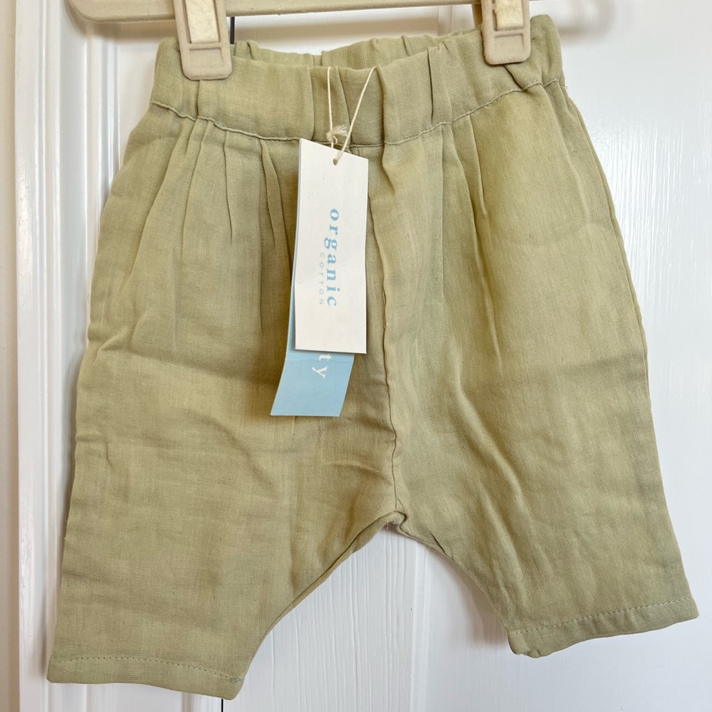 NWT serendipity organic baby gauze pants